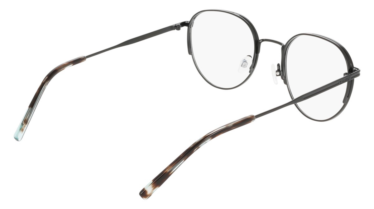 Eyeglasses Dkny DK1037 (001) color satin black shape round 