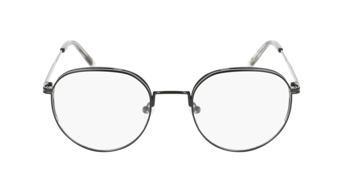 Eyeglasses Dkny DK1037 (001) color satin black shape round 