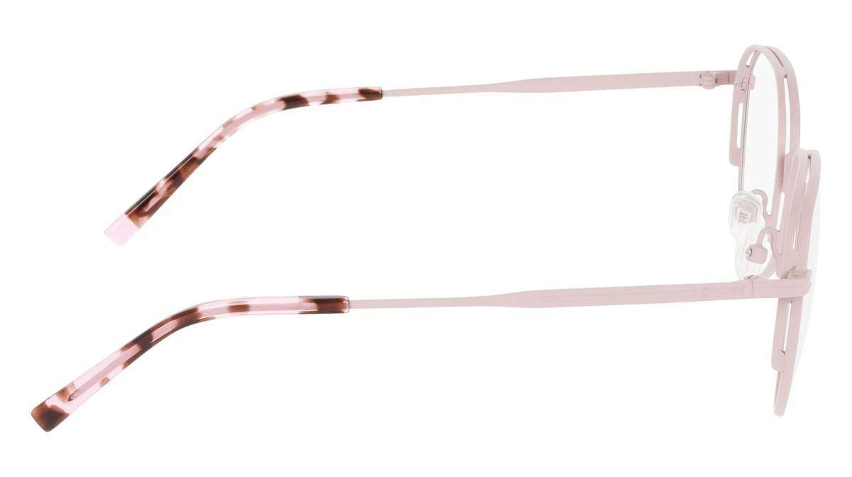 Occhiali da vista Dkny DK1037 (608) colore satin mauve forma rotondo 