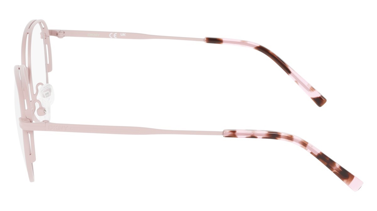 Occhiali da vista Dkny DK1037 N (608) colore satin mauve forma rotondo 