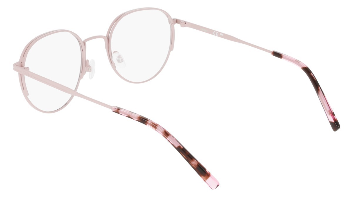 Occhiali da vista Dkny DK1037 N (608) colore satin mauve forma rotondo 