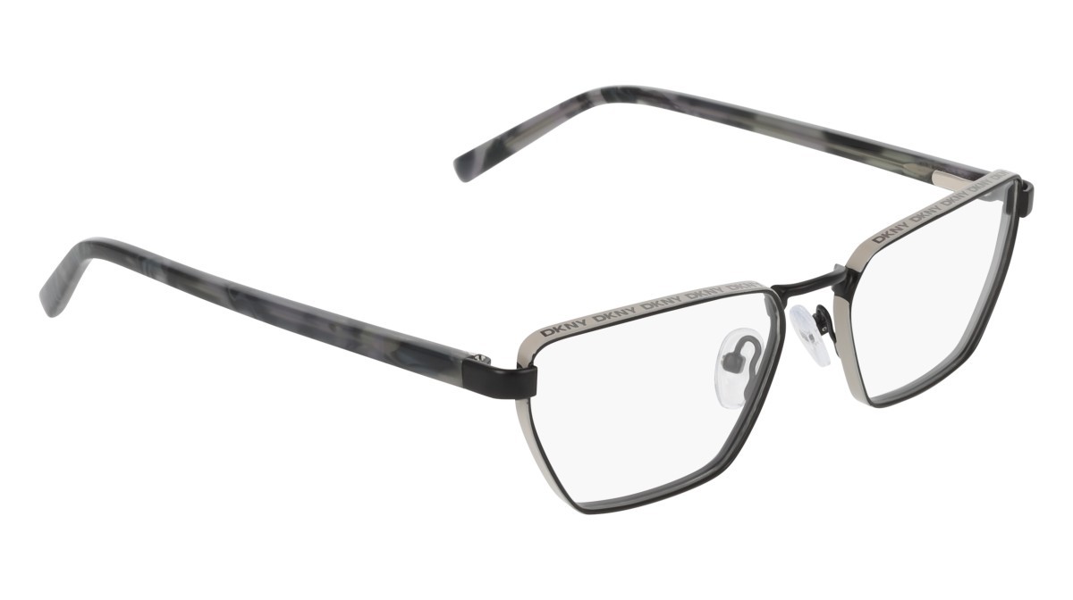 Eyeglasses Dkny DK1038 (001) color satin black shape pantos 