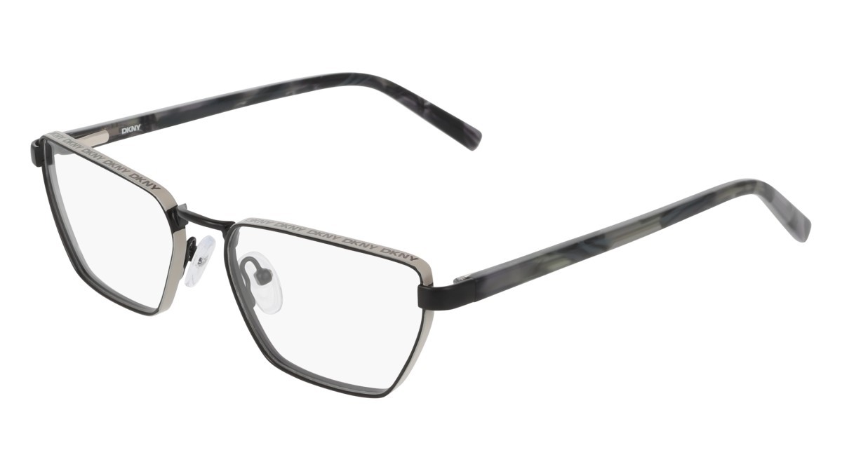 Eyeglasses Dkny DK1038 (001) color satin black shape pantos 