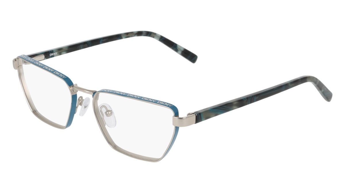 Eyeglasses Dkny DK1038 (042) color satin silver shape pantos 