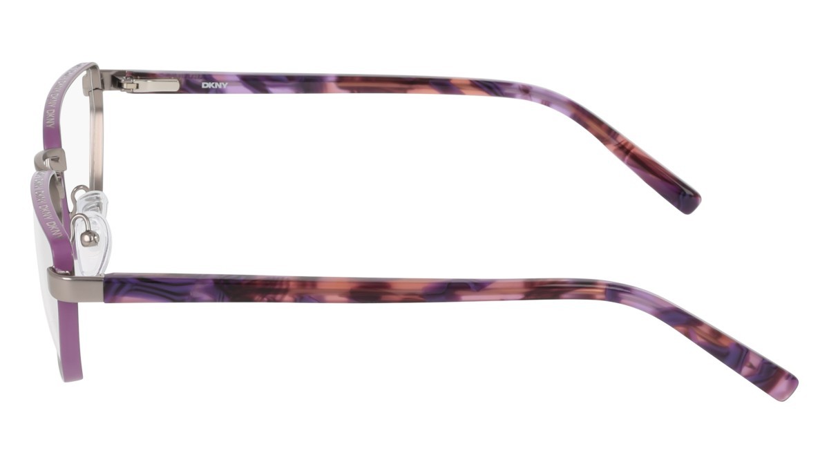 Eyeglasses Dkny DK1038 (070) color satin gunmetal shape pantos 