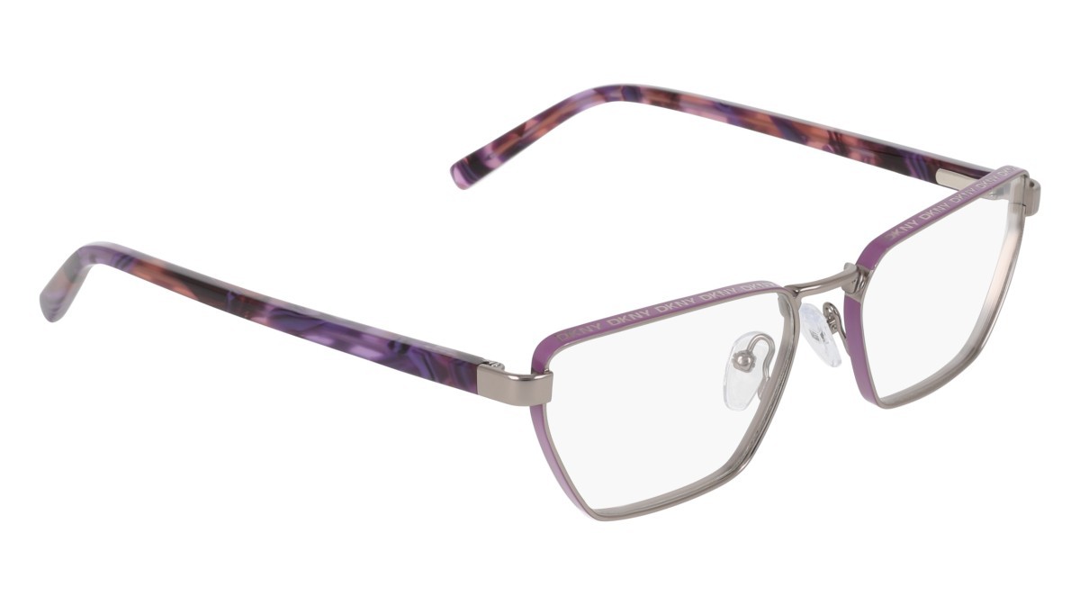 Eyeglasses Dkny DK1038 (070) color satin gunmetal shape pantos 