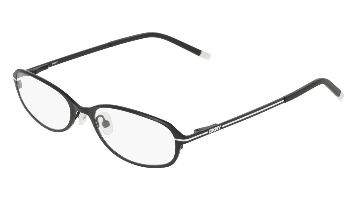 Eyeglasses Dkny DK1040 (001) color black shape oval 