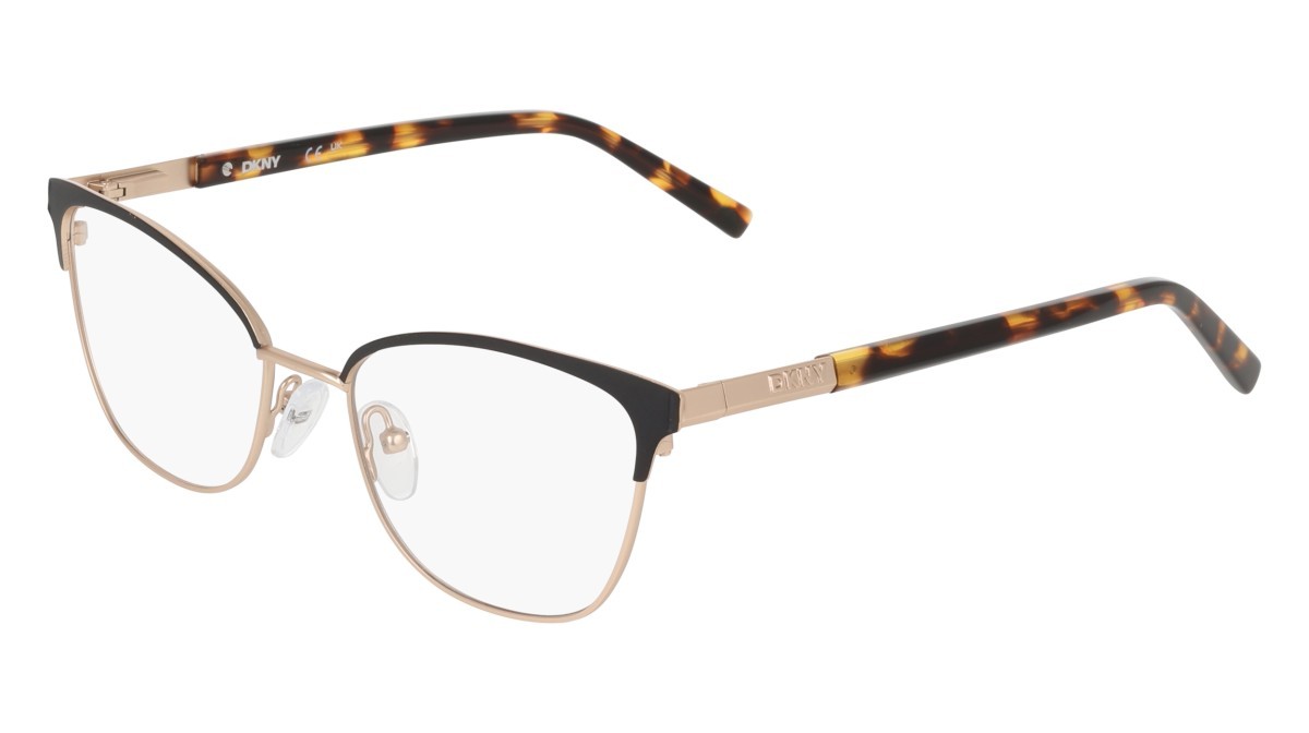 Occhiali da vista Dkny DK1041 (002) colore black/champagne forma cat eye 