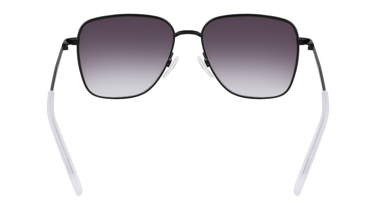 Sonnenbrillen Dkny DK116S (005) farbe matte black form quadratisch gläser smoke single gradient