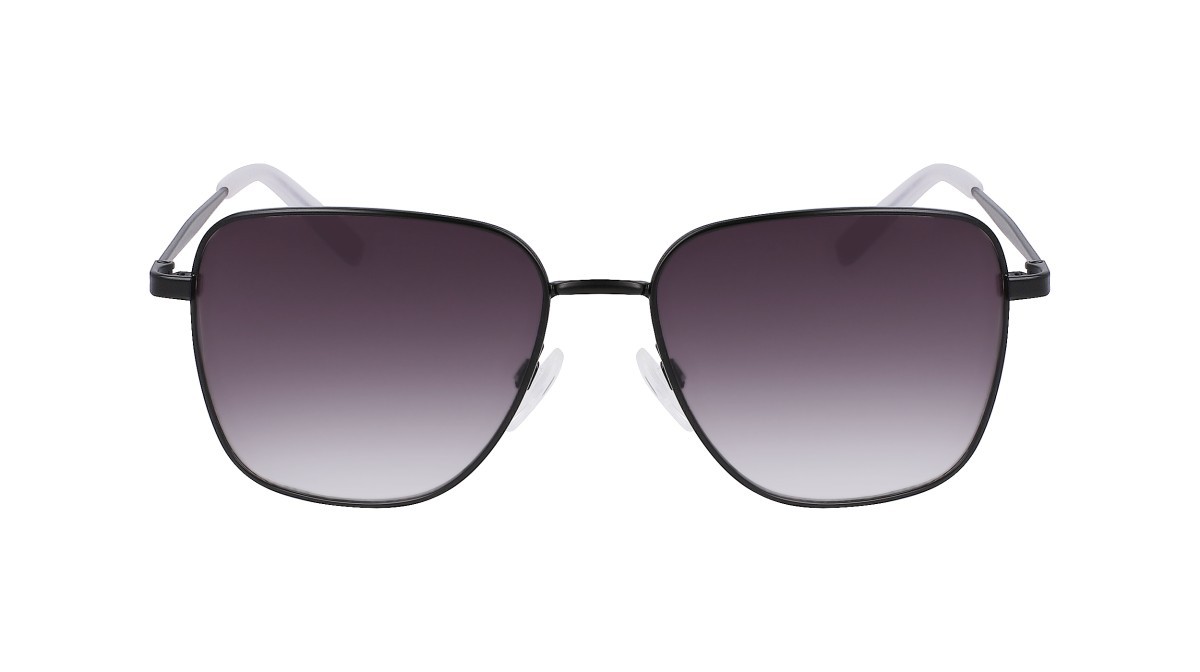 Sonnenbrillen Dkny DK116S (005) farbe matte black form quadratisch gläser smoke single gradient