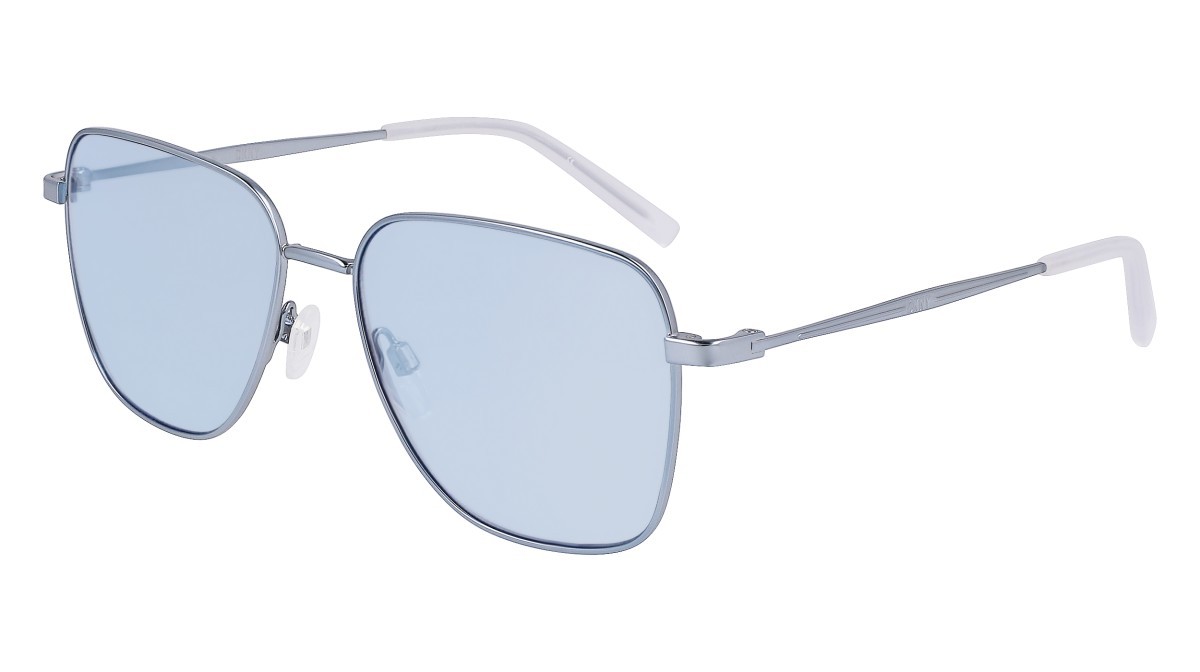 Sonnenbrillen Dkny DK116S (430) farbe matte washed teal form quadratisch gläser washed teal mirror