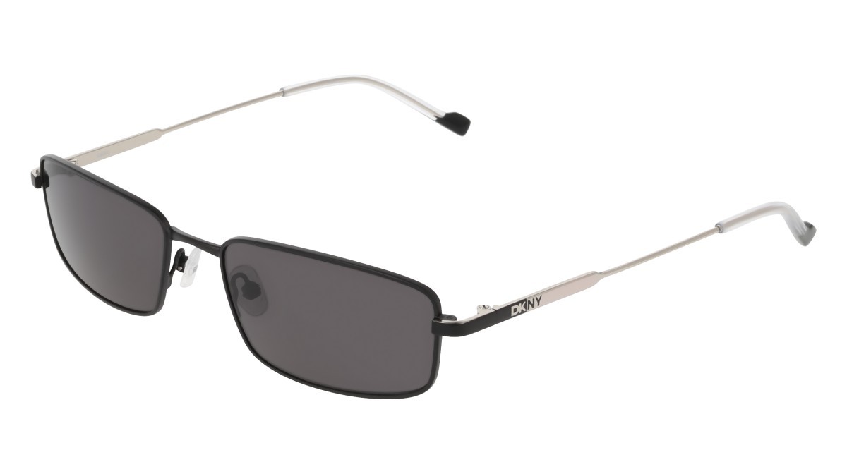 Sunglasses Dkny DK119S (001) color black shape rectangle lenses solid smoke