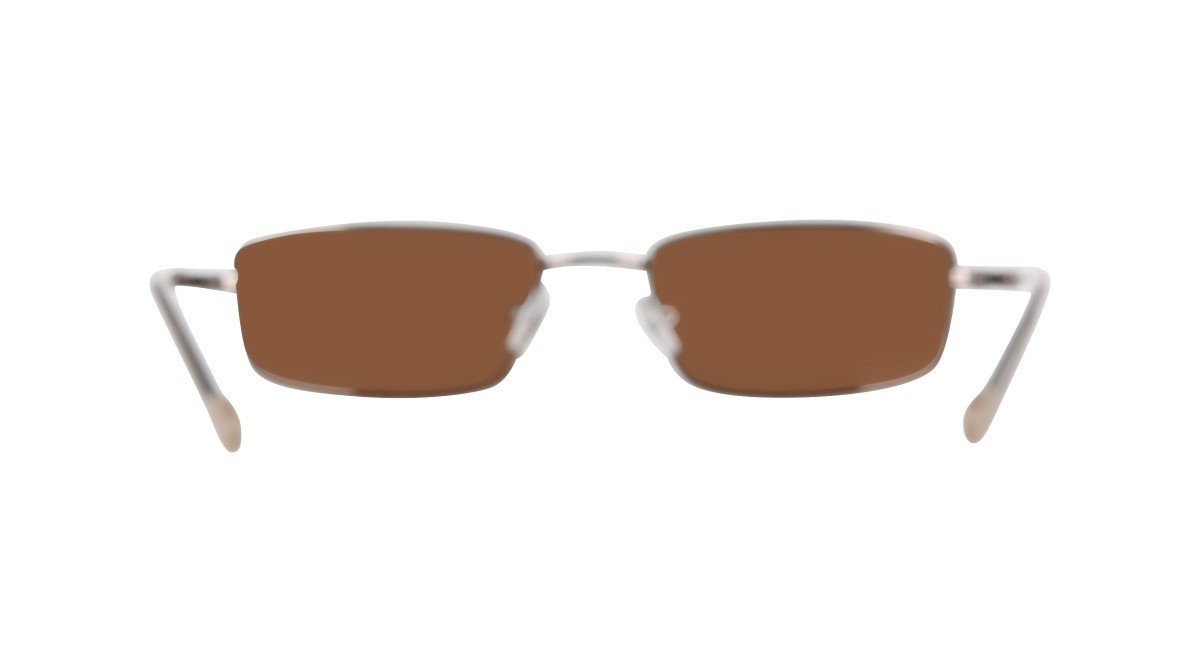 Sunglasses Dkny DK119S (070) color gunmetal shape rectangle lenses brown solid
