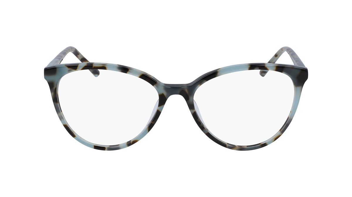 Eyeglasses Dkny DK5003 (320) color teal tortoise shape cat eye 
