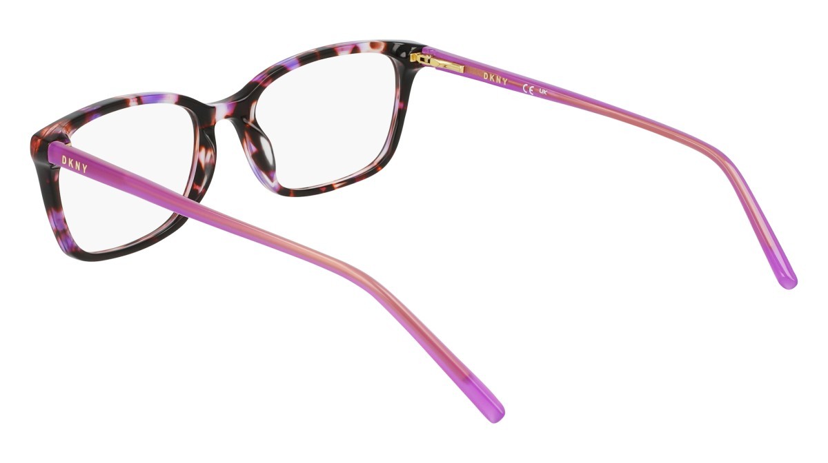 Occhiali da vista Dkny DK5008 (540) colore amethyst tortoise forma rettangolare 