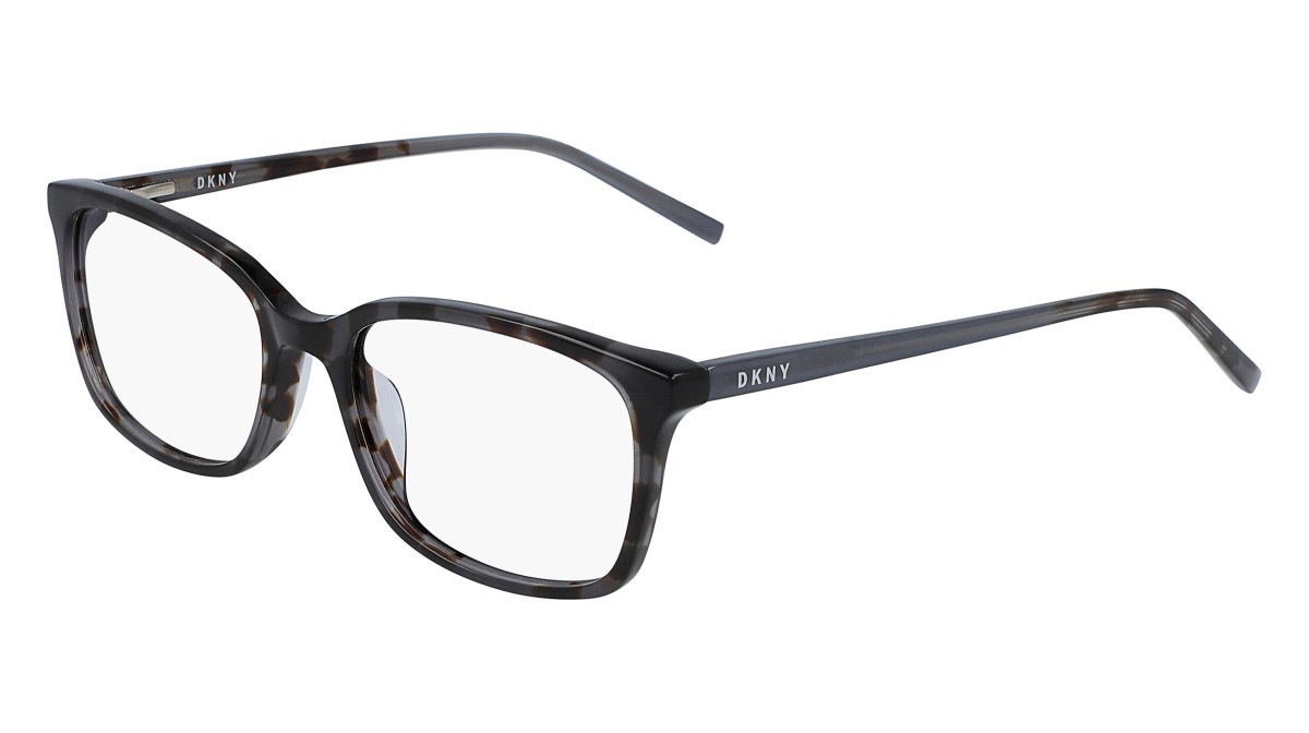 Eyeglasses Dkny DK5008 N (010) color black tortoise shape rectangular 