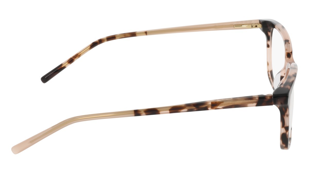 Eyeglasses Dkny DK5008 N (280) color nude tortoise shape rectangle 