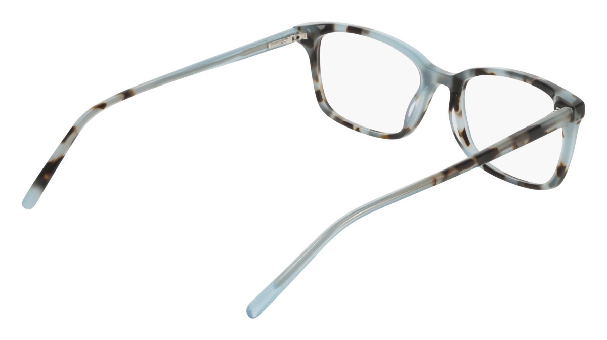 Eyeglasses Dkny DK5008 N (320) color teal tortoise shape rectangle 