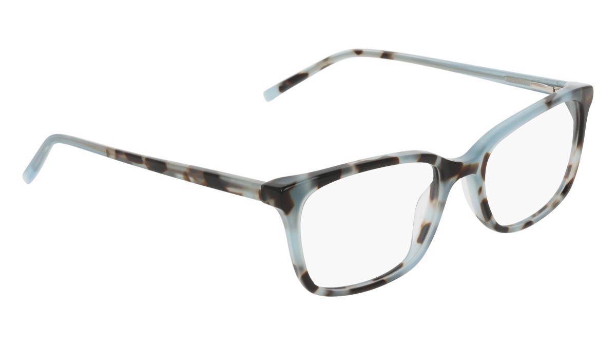 Eyeglasses Dkny DK5008 N (320) color teal tortoise shape rectangle 