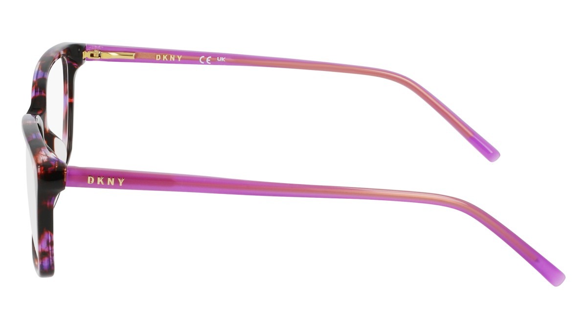 Eyeglasses Dkny DK5008 N (540) color amethyst tortoise shape rectangle 