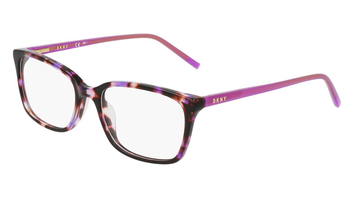 Eyeglasses Dkny DK5008 N (540) color amethyst tortoise shape rectangle 