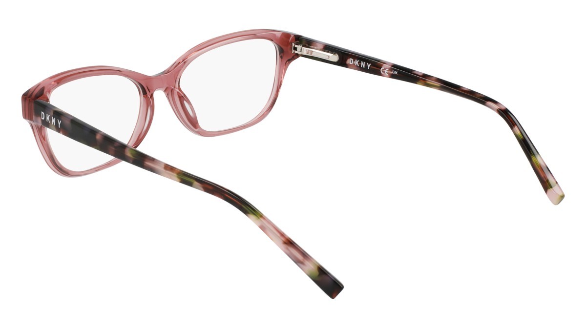 Eyeglasses Dkny DK5011 N (608) color crystal mauve shape butterfly 