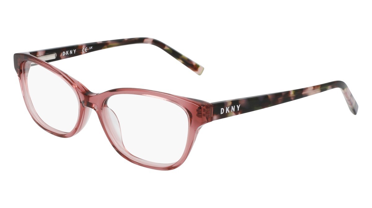Eyeglasses Dkny DK5011 N (608) color crystal mauve shape butterfly 