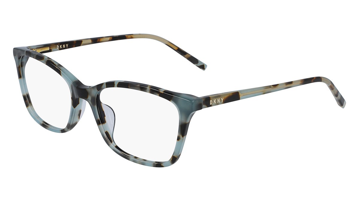 Eyeglasses Dkny DK5013 N (320) color teal tortoise shape rectangle 