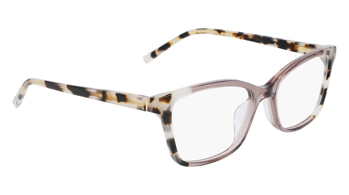 Occhiali da vista Dkny DK5034 (101) colore ivory tortoise/khaki forma rettangolare 