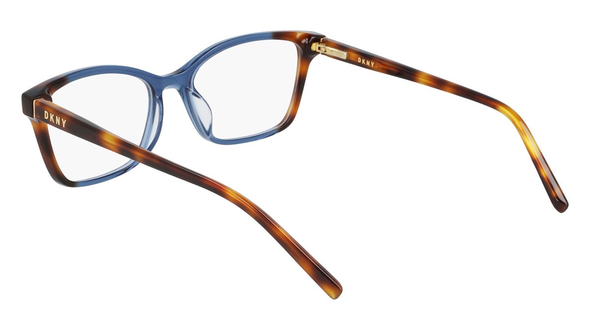 Eyeglasses Dkny DK5034 (240) color soft tortoise/navy shape rectangle 