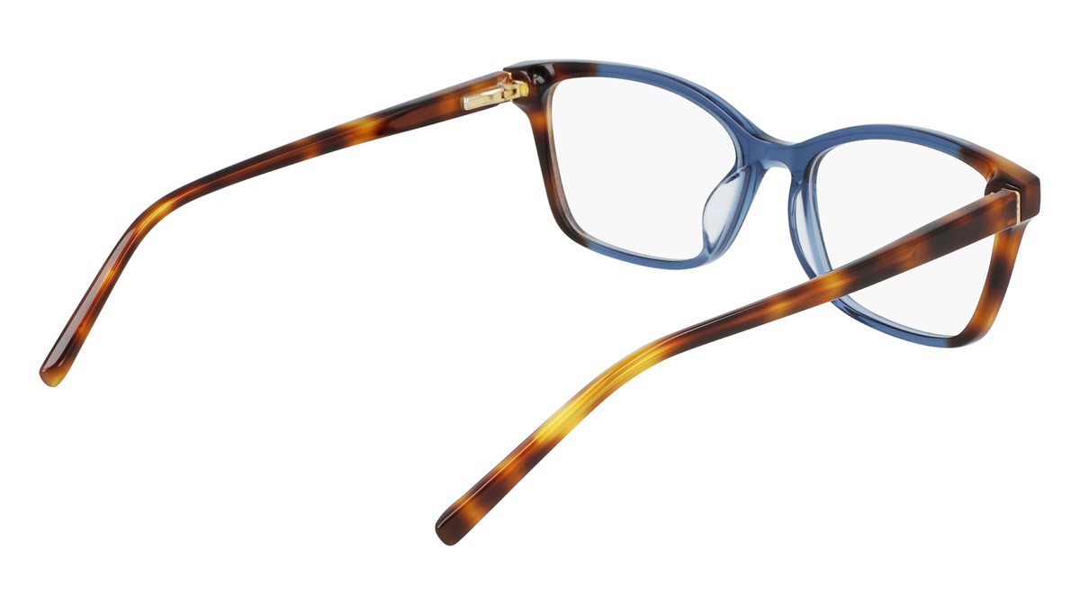 Eyeglasses Dkny DK5034 (240) color soft tortoise/navy shape rectangle 