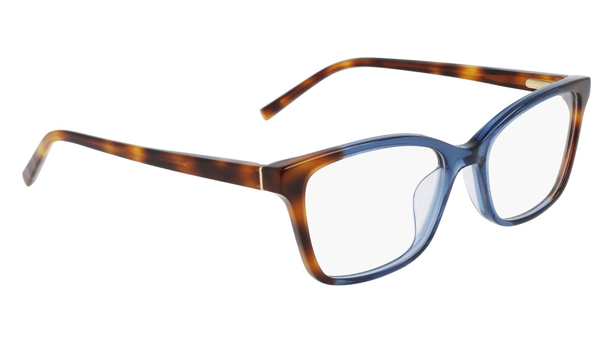 Eyeglasses Dkny DK5034 (240) color soft tortoise/navy shape rectangle 