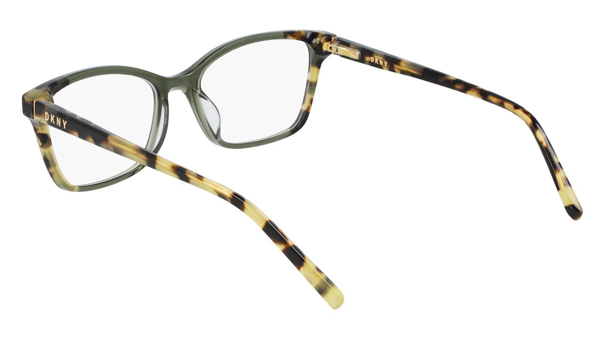 Occhiali da vista Dkny DK5034 (281) colore tokyo tortoise/green forma rettangolare 