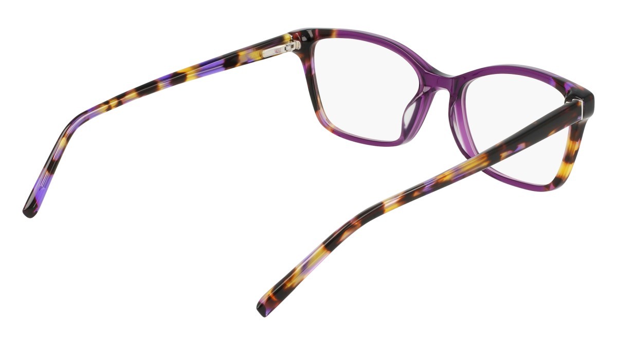 Eyeglasses Dkny DK5034 (520) color amethyst crystal/violet tortoi shape rectangle 