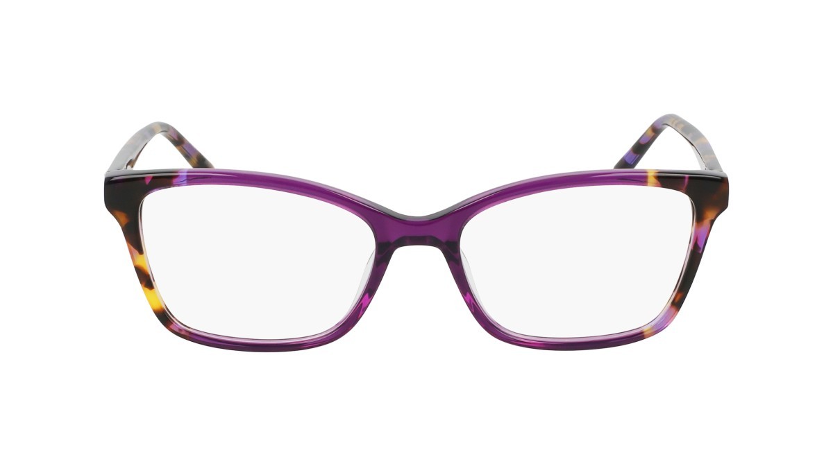 Eyeglasses Dkny DK5034 (520) color amethyst crystal/violet tortoi shape rectangle 