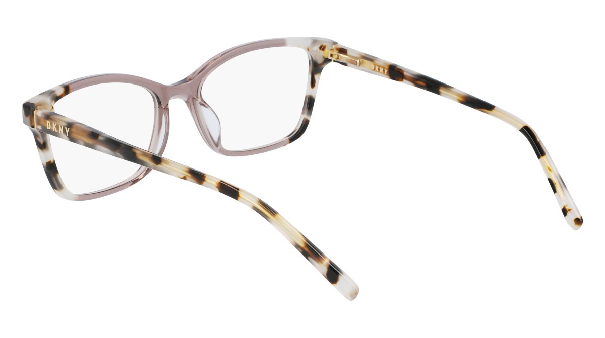 Eyeglasses Dkny DK5034 N (101) color ivory tortoise/khaki shape rectangle 