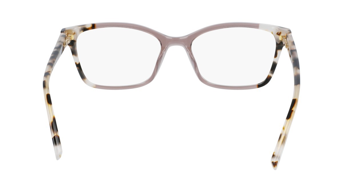 Eyeglasses Dkny DK5034 N (101) color ivory tortoise/khaki shape rectangle 