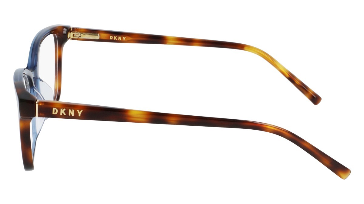 Eyeglasses Dkny DK5034 N (240) color soft tortoise/navy shape rectangle 