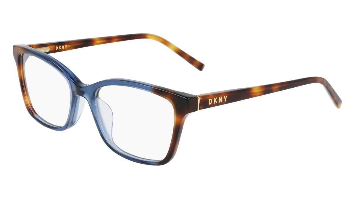 Eyeglasses Dkny DK5034 N (240) color soft tortoise/navy shape rectangle 