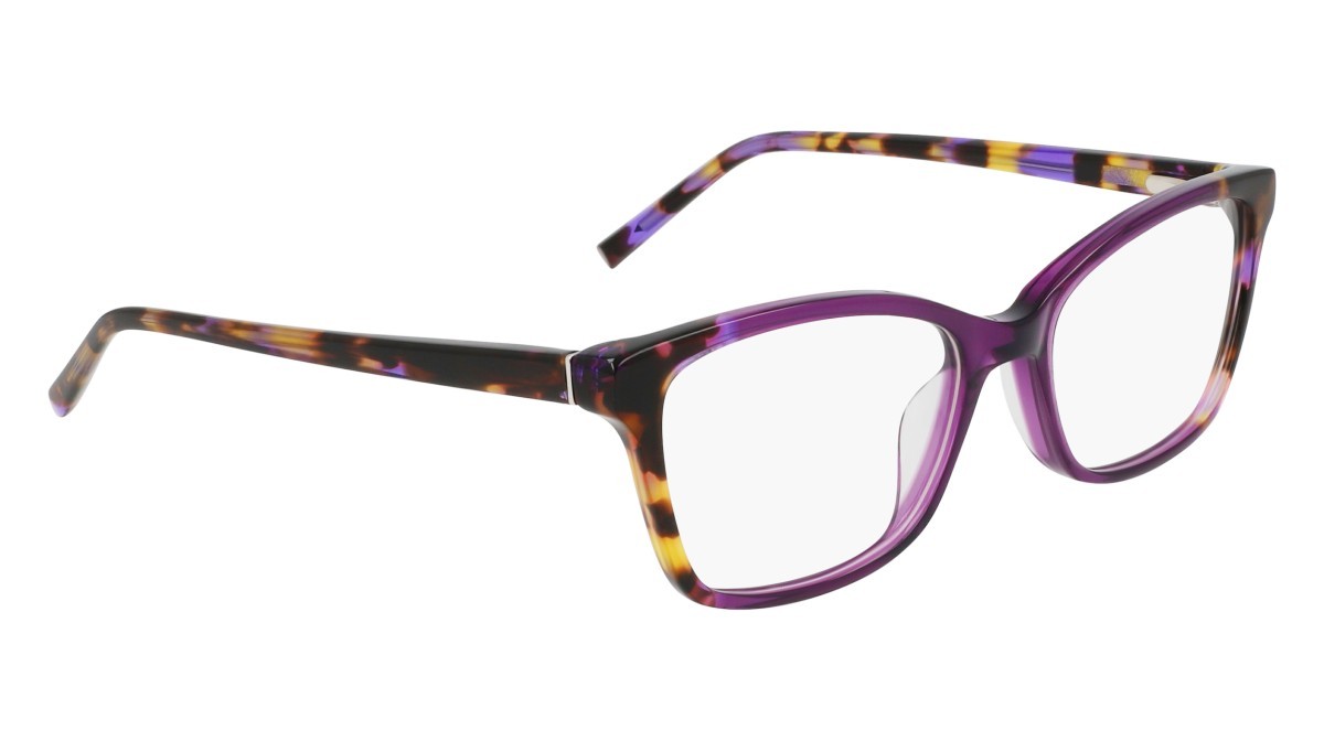 Eyeglasses Dkny DK5034 N (520) color amethyst crystal/violet tortoi shape rectangle 