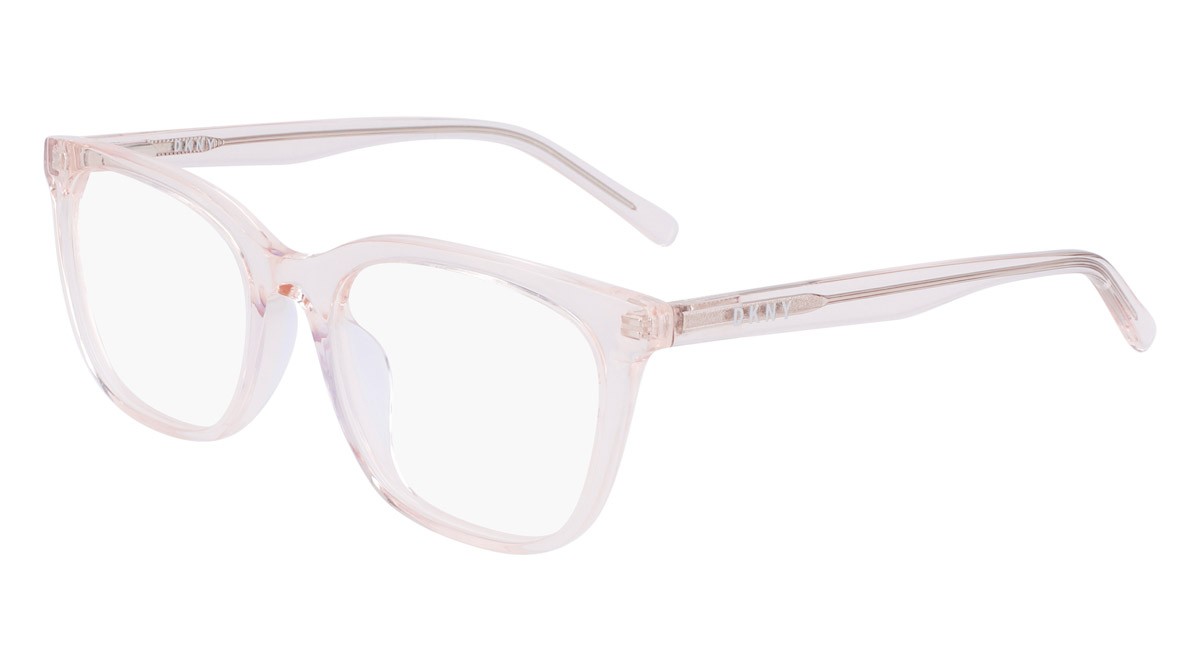 Occhiali da vista Dkny DK5040 (820) colore crystal light peach forma rettangolare 