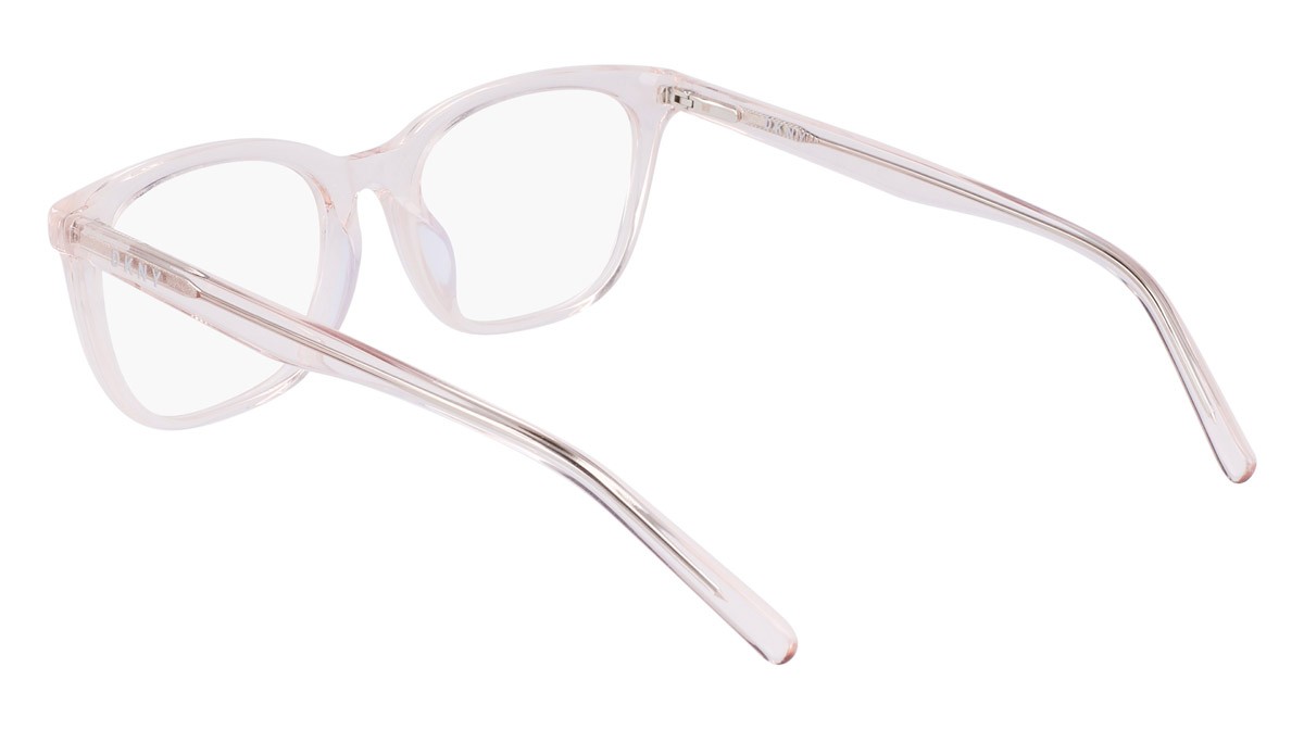 Occhiali da vista Dkny DK5040 (820) colore crystal light peach forma rettangolare 
