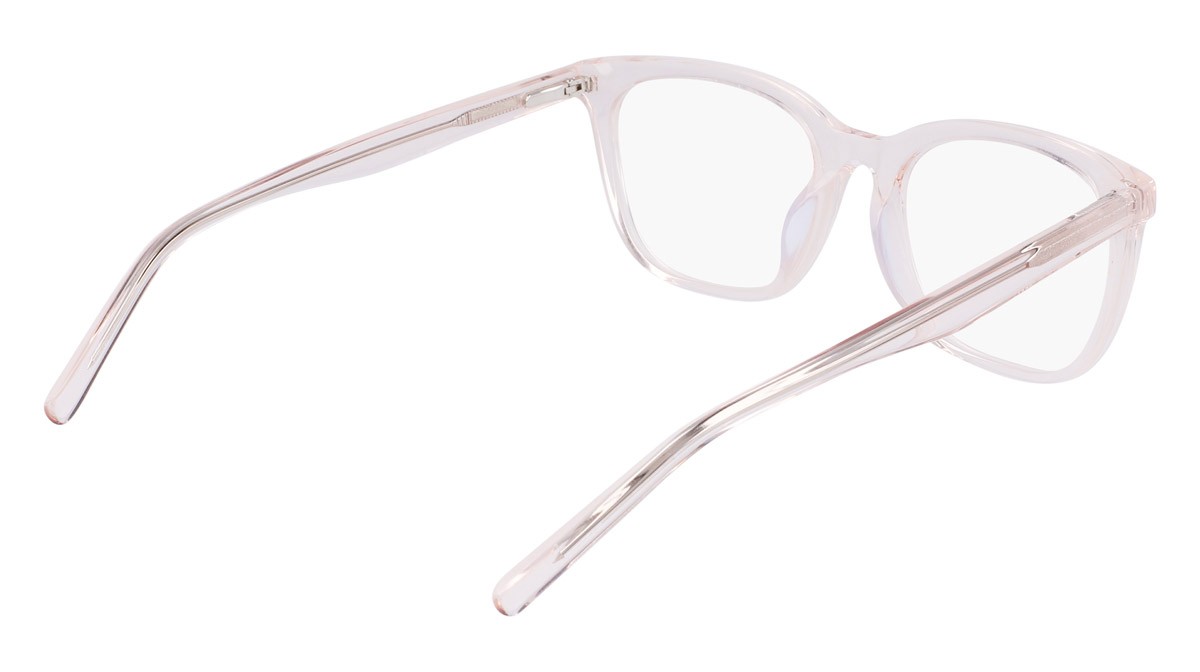 Occhiali da vista Dkny DK5040 (820) colore crystal light peach forma rettangolare 