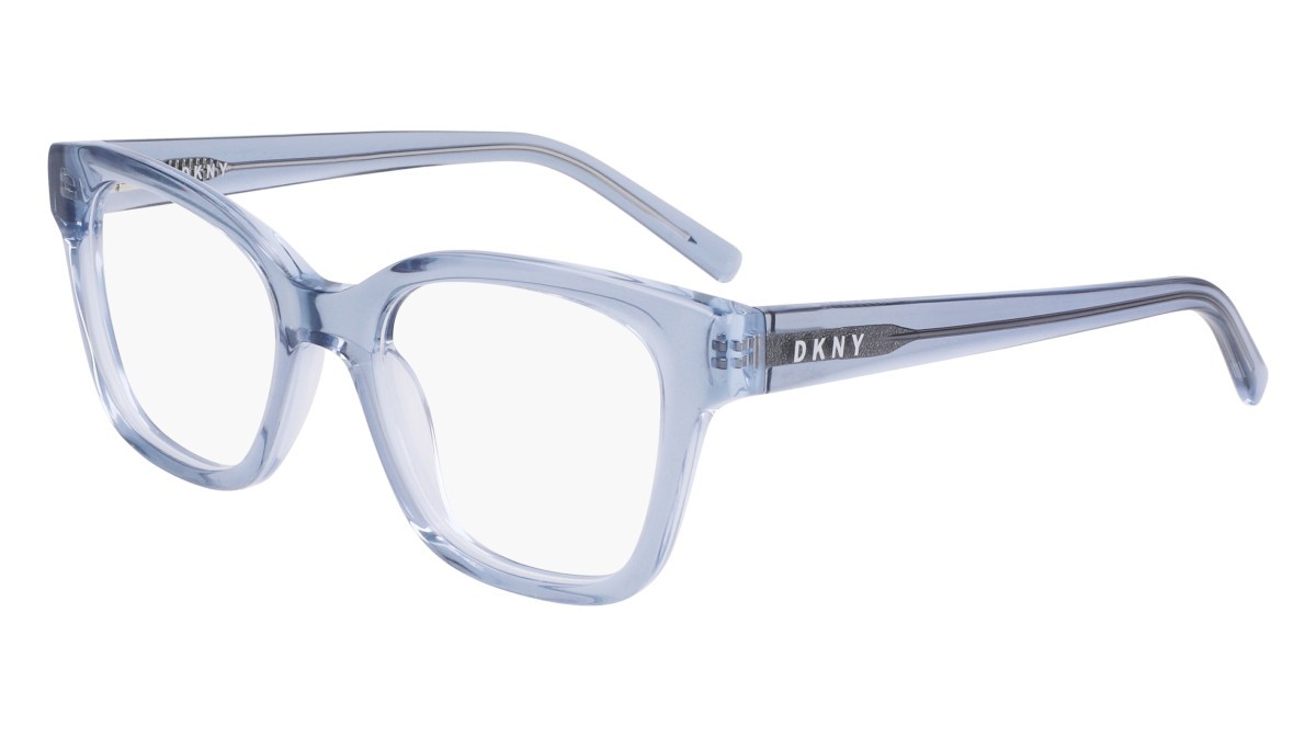 Brillen Dkny DK5048 (400) farbe blue laminate form pantos 