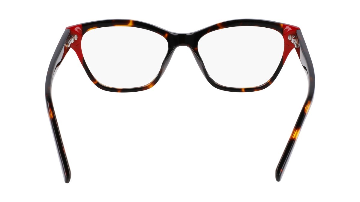 Brillen Dkny DK5057 (237) farbe dark tortoise/red form pantos 