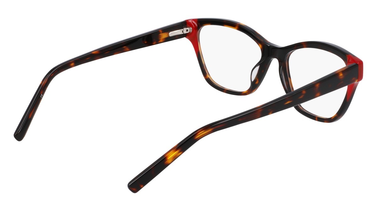 Brillen Dkny DK5057 (237) farbe dark tortoise/red form pantos 