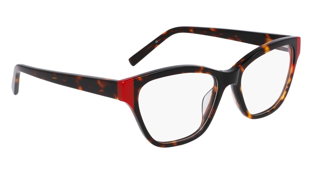 Brillen Dkny DK5057 (237) farbe dark tortoise/red form pantos 