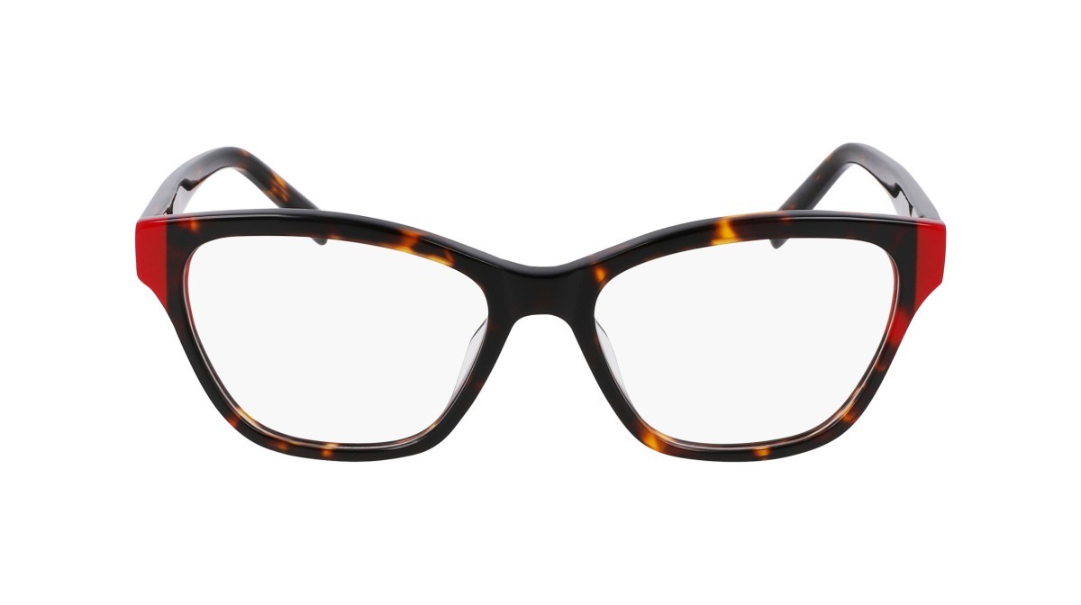 Brillen Dkny DK5057 (237) farbe dark tortoise/red form pantos 