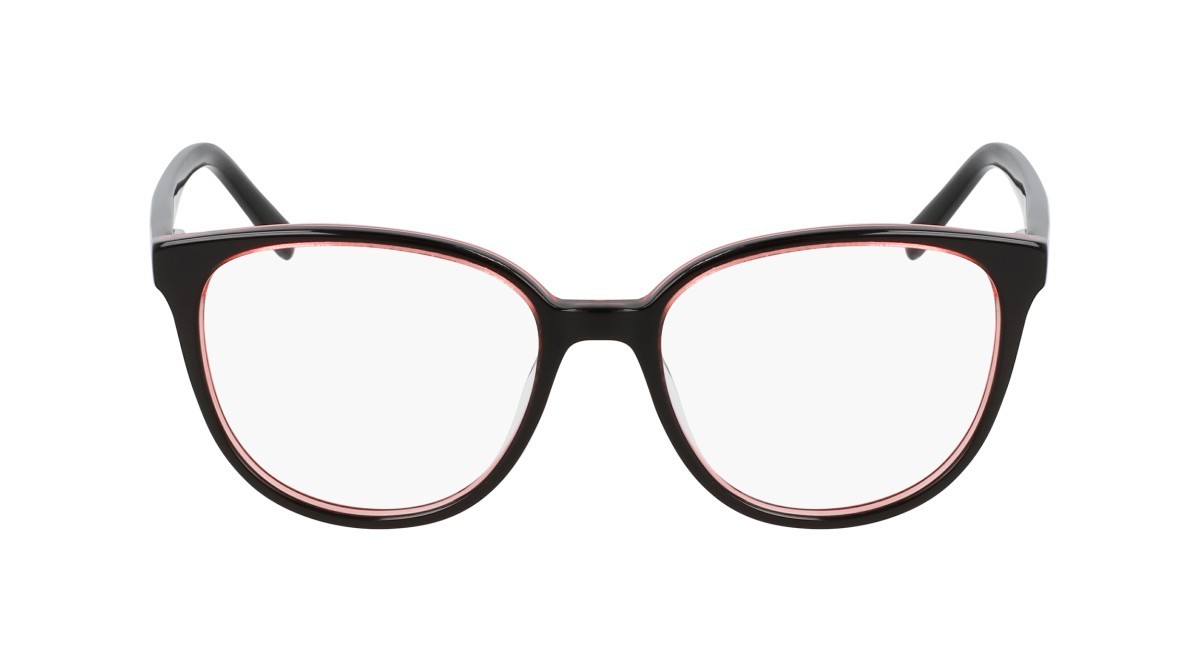 Brillen Dkny DK5059 (001) farbe black/coral laminate form rund 