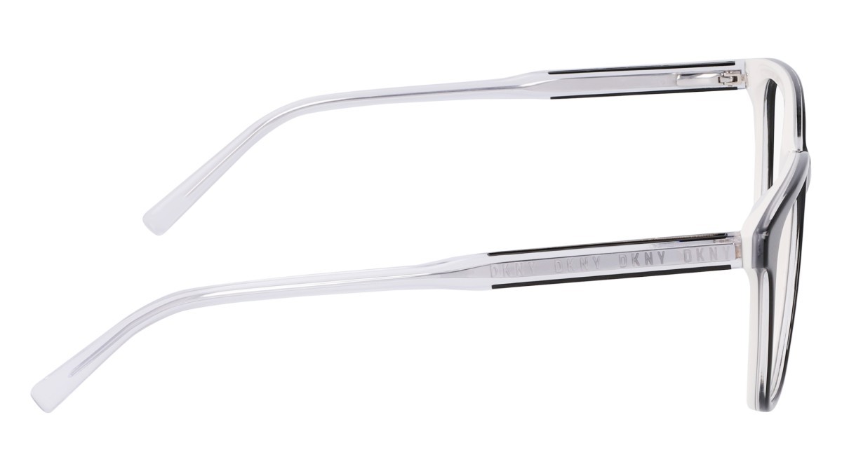 Eyeglasses Dkny DK5065 (001) color black/white laminate shape square 